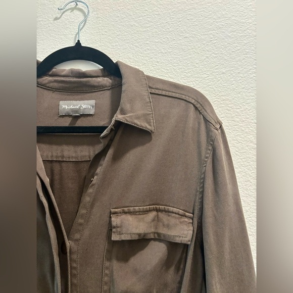 Michael Stars Long Sleeve Brown Jumpsuit, Size S - Picture 4 of 9